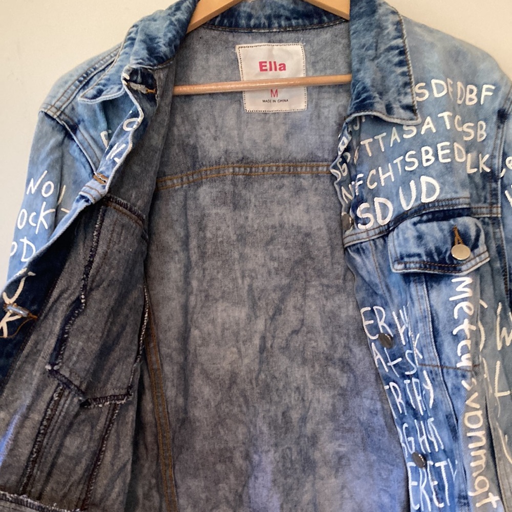 Hip Fashion Coat, Jean Jacket 👻 - Picture 6 of 7